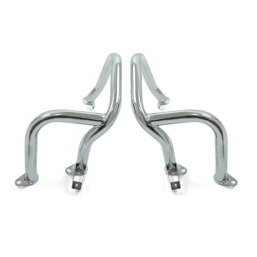 Barres Honda Goldwing GL1800 chrome avant accessoire protection moto