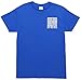 The Office Michael Scott's Fun Run Race Blue T-Shirt Tee, Large