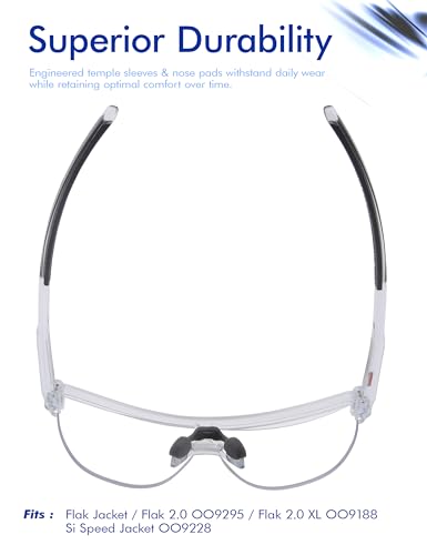 Image of SAUCER Replacement Nose Pieces Pads for Oakley Corridor OO9248 | OO9248A Sunglasses