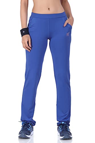 Image of Sports Women Regular Fit Activewear Track Pants | Loose Fit Workout Pant for Women | Quick-Dry | Two Pockets