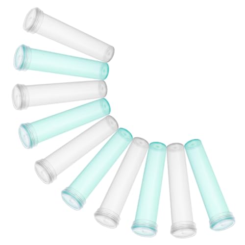 HEMOTON 1 Juego Tubo de nutrición de Almacenamiento de Agua Floral Flores tarros de propagación Tubo de Agua con Tapas Tubos de Agua para Flor Tubo de una Sola Flor el plastico