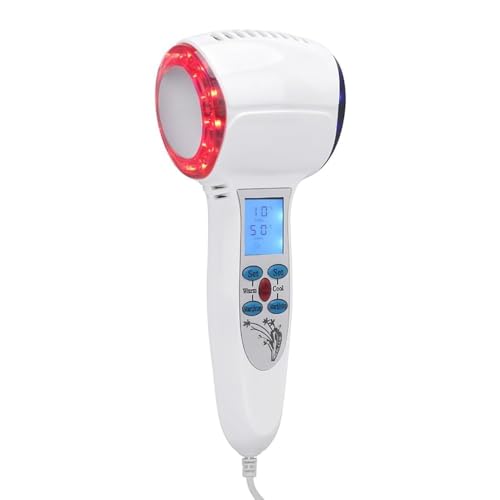 Image of Hot And Cold Hammer Beauty Instrument, Hot and Cold Facial Massager, with LED Control, 5-55℃ Alternating Hot and Cold, 5 Main Effects, for Beauty and Relaxation