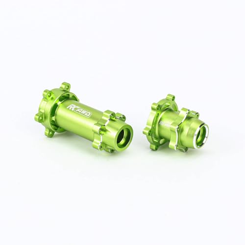 Moyeux aluminium Promoto-MX LOS362005 finition usinée verte