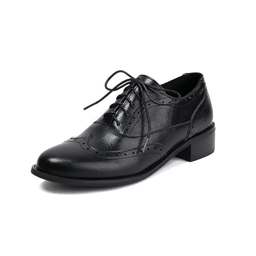 Chaussures Oxford pour femmes de style vintage aux finitions habillées