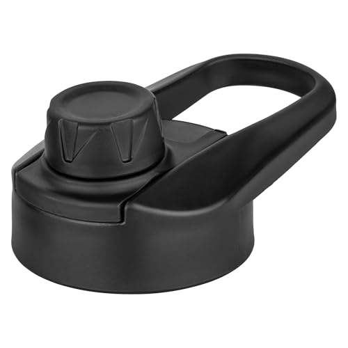 Vinsun Replacement Lid Set for Stainless Steel Sport Water Bottles - Screw Cap Lid ø57mm with Drinking Opening - Leakproof, BPA Free, Silicone Seal - Image 5