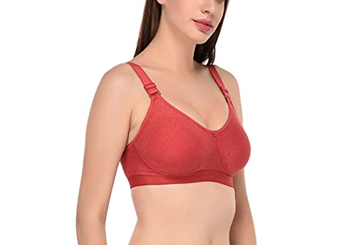 Image of Viral Girl Cotton Hosiery Women's Bra | Non-Padded Wire-Free Design with Adjustable Straps | Full Coverage Comfortable Bra | Soft Stretchable Fabric for All Day Support