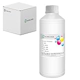 1000ml White DTF Ink for ET-8550, ET-2850, L1800, R1390, I3200, XP600, XP-15000, DX5 DX7, TX800, L800, 1430, P400, Heat Transfer Ink Conversion Kit Refill for All DTF Printers PET Film, 33.82oz