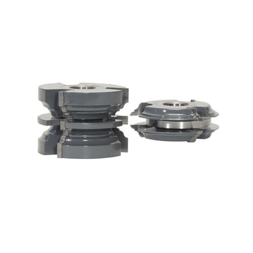 1001 MLCS Classical Exterior Entry Door Matched Rail and Stile Shaper Cutter Set, 3/4" Bore