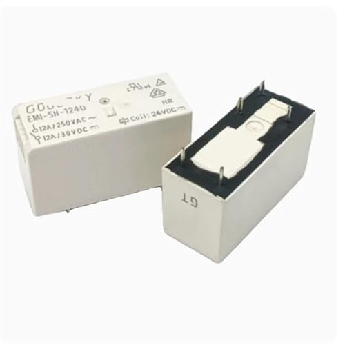 Relais EMI-SH-124D 24VDC 5PIN pour remplacer vos composants de domotique en panne