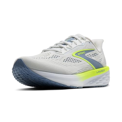 Brooks �����Y Launch 12 �j���[�g���� �����j���O�V���[�Y, �z���C�g/���C���E�H�b�V��/�i�C�g���C�t, 30.0 cm