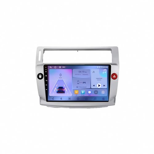 Audio estéreo 2 DIN y pantalla de coche para Citroen C4 2004-2014 con Mirror Link y Bluetooth