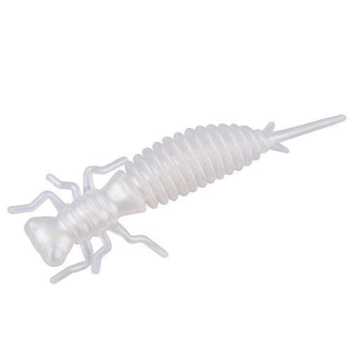 East Rain Dragonfly Larva Silicone Bait, Insect Soft Lure