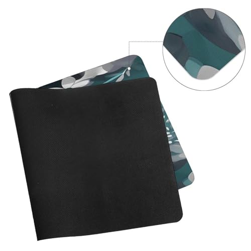Desk Pad grande con base de goma y diseño floral miniatura 7