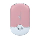 エアーファン ミニ ピンク [ ミニ扇風機 携帯扇風機 ハンディークーラー ハンディファン ミニファン 送風 エアコン 乾燥器具 ニ 小型 持ち歩き(粉色)