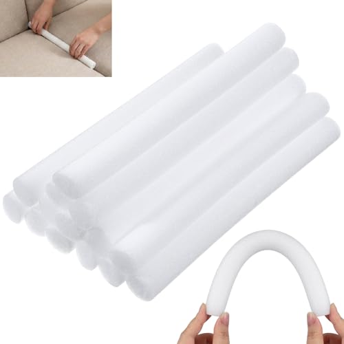 Foam Sofa Slipcover Tuck Grips, 14pcs Non Slip Foam Sticks Sofa Cover Tuck Grips Stretch Couch Covers Stick Filler Couch Gap Rods, Keep Sofa Cushions from Sliding for Furniture Armchairs Protector