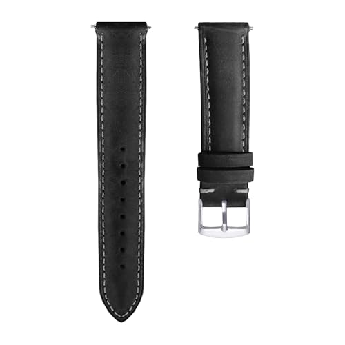 Image of ACM Watch Strap 22mm compatible with Beatxp Exact Smartwatch | Luxury Leather Belt Classic Band