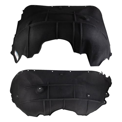 Image of TRQ Driver and Passenger Side Inner Fender Liner Set Compatible with 2014-2015 Chevrolet Silverado 1500