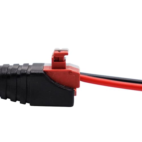 Lunpog Lot de 2 adaptateurs RCA RCA vers haut-parleur, câble adaptateur caisson de basses haut-parleur phono RCA mâle vers AV 2 bornes à vis vidéo audio ressort type Balun pour CCTV – vue 3