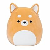 Squishmallows Official Kellytoy 12 Inch Soft Plush Squishy Toy Animals (Angie Shiba Inu Dog)