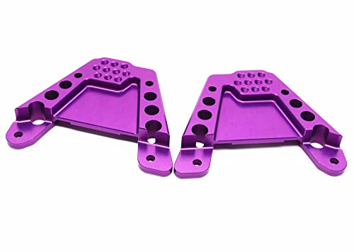 Tour de choc arrière SCX6 TREAL en aluminium violet pour vos sorties tout-terrain et trial 1/6
