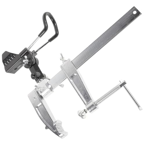 Healifty Soporte Multifunción para Caña de Pescar 23 CM Metálico Resistente Rotación 360° para Pesca en Mar y Barco Accesorio Práctico para Cañas de Pesca Soporte Portátil y Duradero