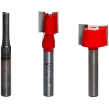 Freud 89-660 3 Piece Undersized Plywood Bit Set 1/4" Shank