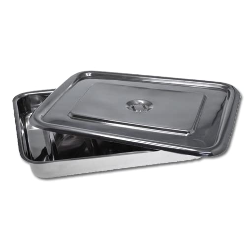 Medical Instrument Tray With Lid Stainless Steel Size 12 * 10 Amazon
