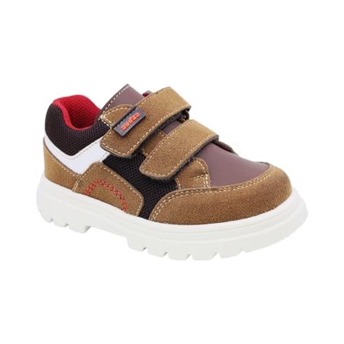 Reviews de Coloso Zapatos los 5 más buscados. 43 COQUETA Audaz | Zapato Infantil Tenis de Choclo para Niño con Contactel Color Cafe Claro (16.0 cm)