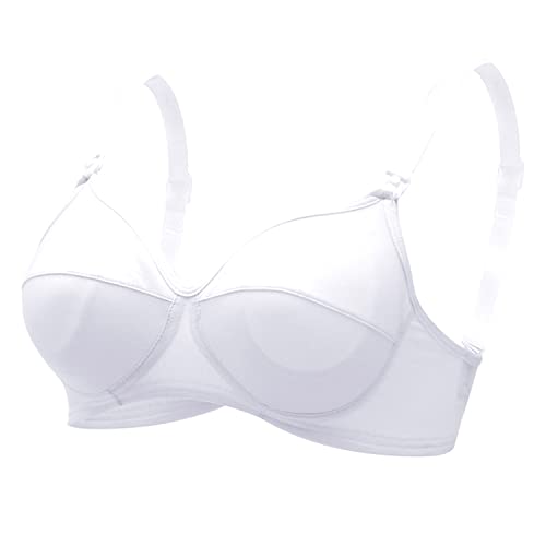 Mysanity Reggiseno Allattamento Supporto Extra Bamboo, Bianco, 5 Coppa C Donna - 2
