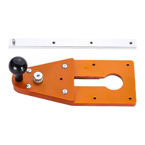 Cortador circular para fresado, guía de fresado ajustable con mango ergonómico de bola, guía circular de fresado, para carpinteros interiores para fresar y cortar en el taller de bricolaje