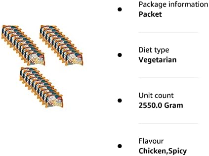 Ko - Lee Taste Sensation Classic Chicken Flavour Noodles 85g (Pack of 30) - Excellent For Snacking, Stir-Frying, Soups, Or As A Quick Side Dish - Ready In Few Minutes