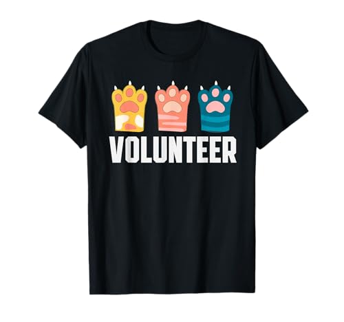 Volunteer Animal Rescue Shelter Cats T-Shirt