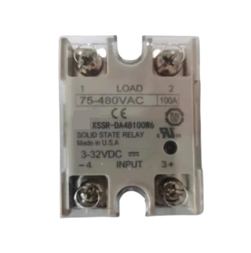 Relais statique XSSR-DA48100W6 commutation silencieuse 100A sans usure mecanique