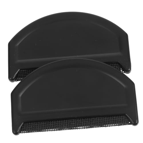 FRCOLOR 2個布用毛玉取り器 プラスチック製衣類用くし セーター ウール生地の毛羽除去に適用 再利用可能 洗濯後の糸くずやペットの毛取りに