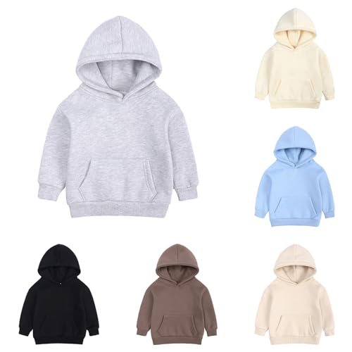 Boys Fashion Hoodies Kids Long Sleeve Hooded Sweatshirts Boys and Toddlers' Full-Zip Hoodie 5 to 14 Years