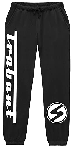 UGLYSHIRT Trabant Herren Jogginghose | DDR 600 601 Kübel Trabi Hose Nostalgie Oldtimer | Schwarz  XL