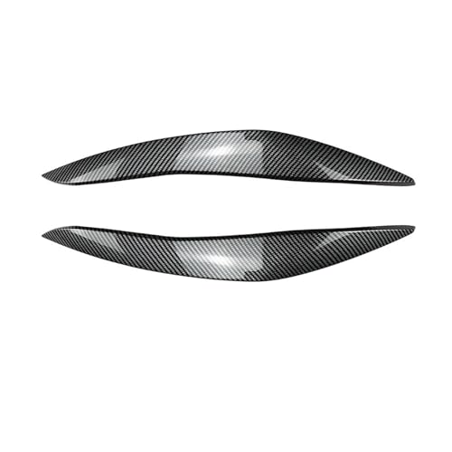 Sourcils de phare aspect carbone haut de gamme pour BMW F10 F11