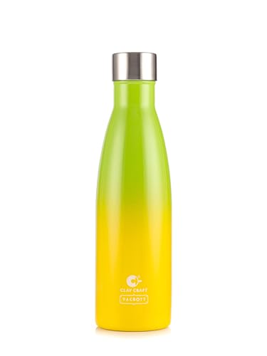 Image of Clay Craft Vacbott Gerald Dual Tone Insulated Double Wall|18 Hours Hot and 24 Hours Cold Water Bottle Vacuum Insulated|Thermosteel|Flask 500ml Bottles|BPA-Free|BIS Certified|1Year Limited Warranty