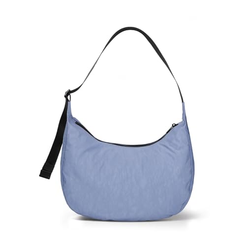 Image of Medium Nylon Crossbody Crescent Bag: Slouchy Style Shoulder Casual with Adjustable Strap