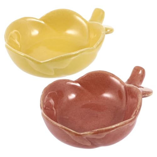 LALAFINA 2 Piezas cuenco de aceite esencial calcetines tabi bandeja de joyería cuencos de aceite esencial de spa plato de aceite esencial vajilla envase bandeja de aromaterapia cerámica