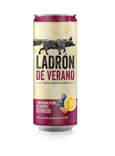 Ladrón de Verano Tinto de Verano Limón Lata, 1 x 33cl