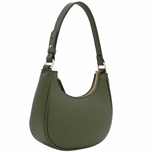 Image of FashionPuzzle Small Crescent Shoulder Bag Underarm Purse