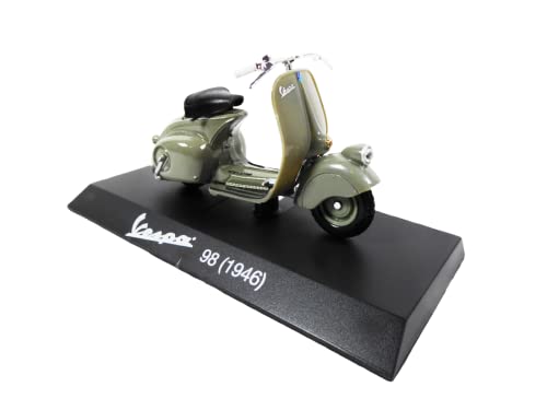 OPO 10 - Collection miniature scooter 1/18 compatible with Piaggio Vespa 98 Del gray - 1946 - Ves0005, Grey