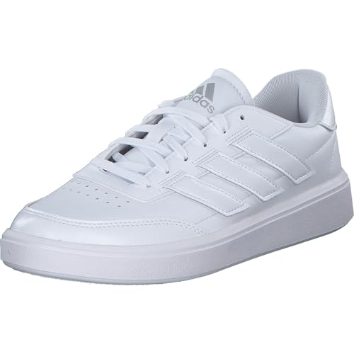 adidas Courtblock Shoes Femme Chaussures, Cloud White Cloud White Matte Silver, 40 EU