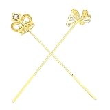 HOLIDYOYO 2個シールワックス撹拌棒 撹拌用スティック シーリングワックス 専用道具 耐熱 リユース可能 簡単清掃