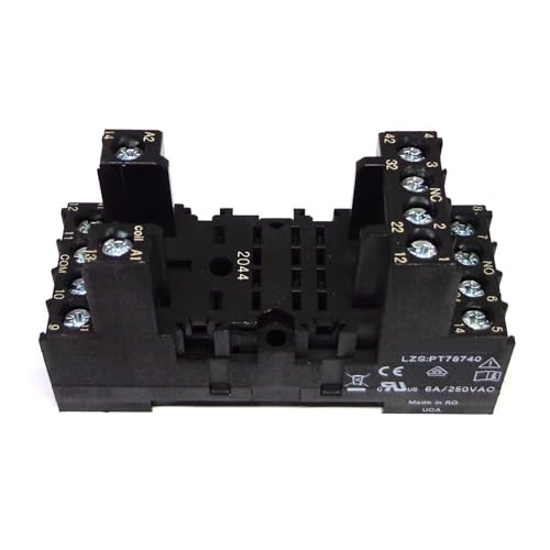 Relais PT570730 haute performance avec embase rail DIN PT78740