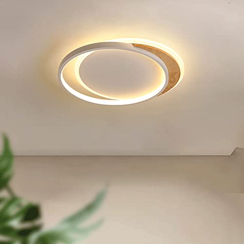 Lámpara de techo para techos bajos con luz ajustable y diseño plano que ahorra espacio visual 3