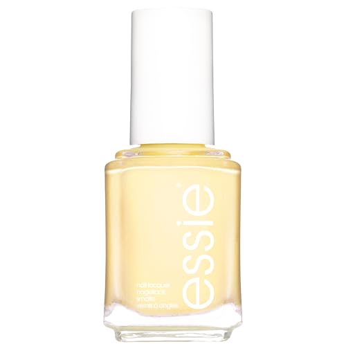 Essie Original Nail Polish - Summer Soulstice Pale Pastel Yellow Colour Original High Shine Glossy Finish High Coverage Easy Glide Nail Polish Vegan Formula 13.5 ml