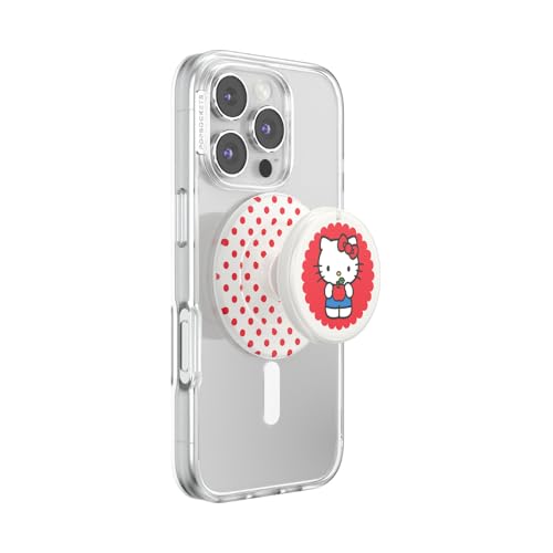 PopSockets Phone Grip for MagSafe Magnetic Holder Phone Stand Hello Kitty - Looking Good Hello Kitty