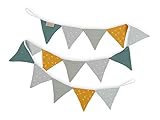 wimpelgirlande stoff happy birthday Ob für einen Kinder-Geburtstag oder als fröhliche Kinderzimmer-Deko, mit dieser Wimpel-Kette zaubern Sie mühelos eine fröhliche Atmosphäre ins Zimmer und Ihren Kindern ein Lächeln ins Gesicht